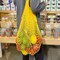 Wrapables Cotton Mesh Net Shopping Bag, Grocery Bag for Vegetables, Produce (Set of 3)